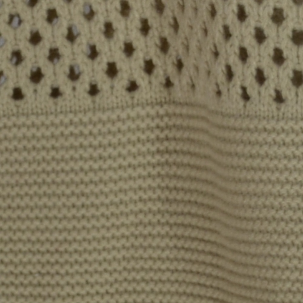 LAST 1 Tan Knit Boho Bag - Picture 2 of 3
